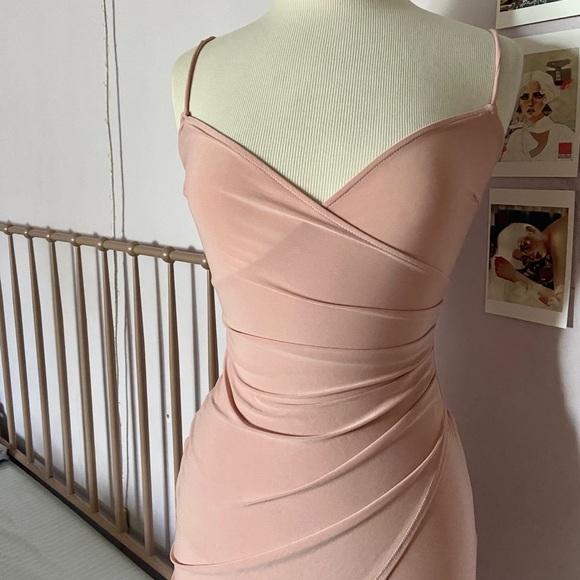 Lux Dresses & Skirts - LUX Asymmetrical Wrap Dress